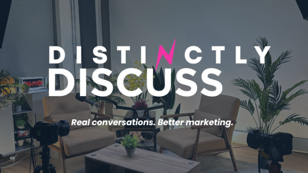 Distinctly Discuss podcast studio
